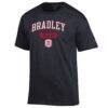 Bradley Braves Champion Dad Pill Box Jersey T-Shirt - Black - Side View
