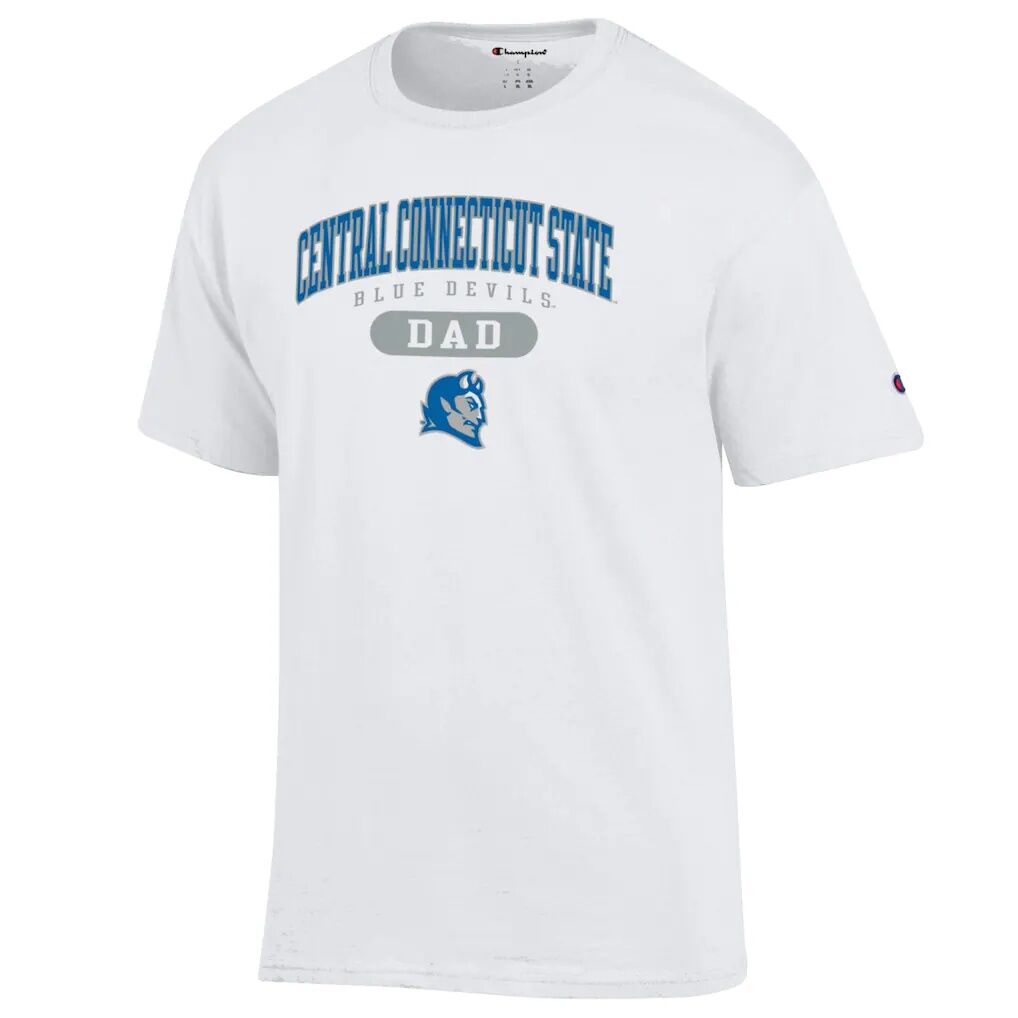 Central Connecticut State Blue Devils Champion Dad Pill Box Jersey T-Shirt