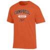 Campbell Fighting Camels Champion Dad Pill Box Jersey T-Shirt - Orange - Side View