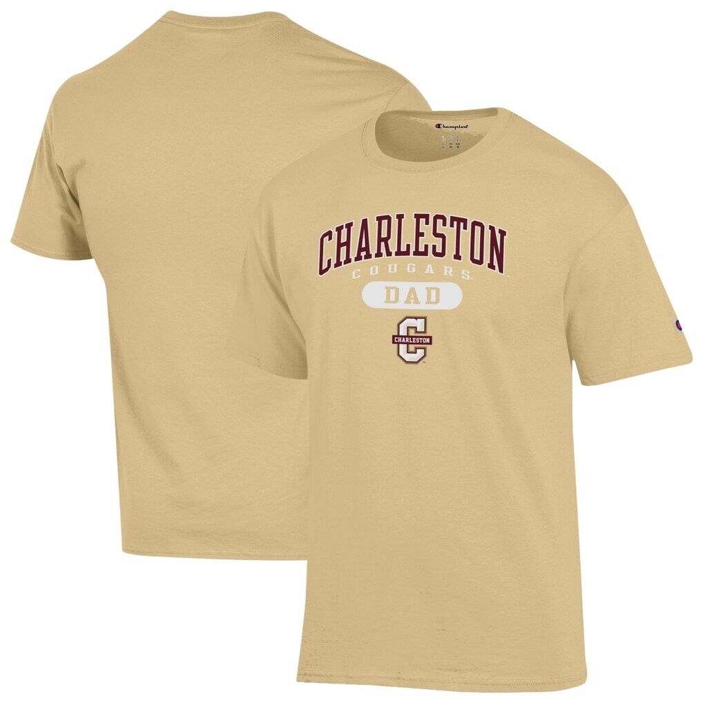 Charleston Cougars Champion Dad Pill Box Jersey T-Shirt