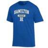 Hamilton Continentals Champion Dad Pill Box Jersey T-Shirt - Blue - Side View