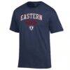 Eastern Connecticut State Warriors Champion Unisex Grandparent Pill Box Jersey T-Shirt - Navy - Side View