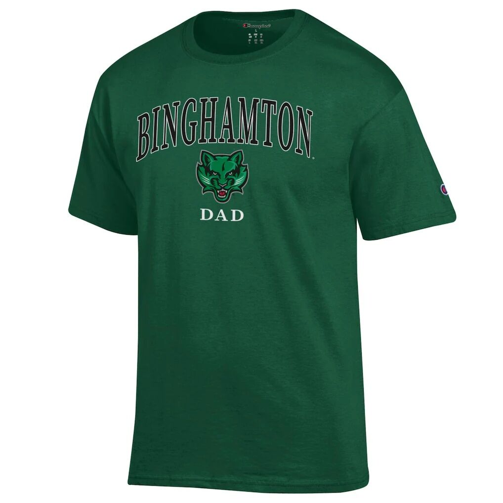 Binghamton Bearcats Champion Arch Dad Jersey T-Shirt