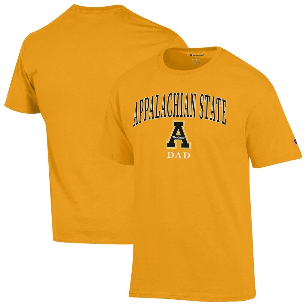 Appalachian State Mountaineers Champion Arch Dad Jersey T-Shirt