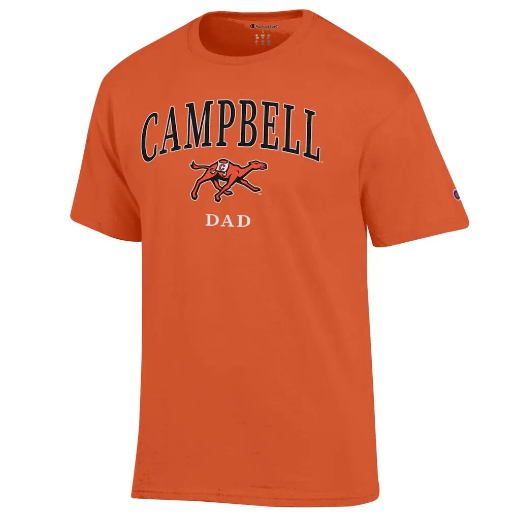 Campbell Fighting Camels Champion Arch Dad Jersey T-Shirt