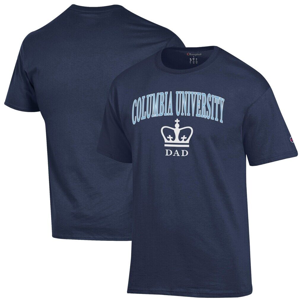 Columbia University Champion Arch Dad Jersey T-Shirt
