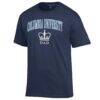 Columbia University Champion Arch Dad Jersey T-Shirt - Navy - Side View