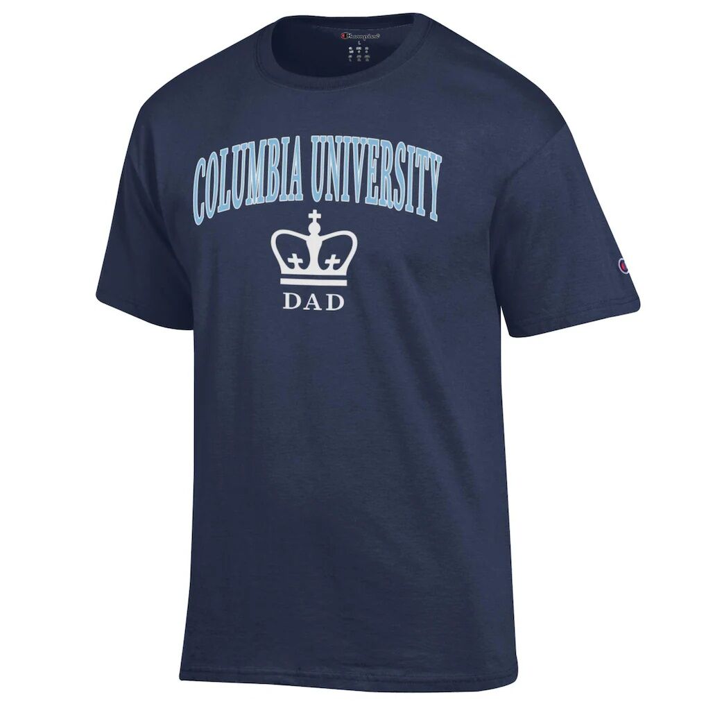 Columbia University Champion Arch Dad Jersey T-Shirt