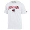 Gardner-Webb Bulldogs Champion Arch Dad Jersey T-Shirt - White - Side View
