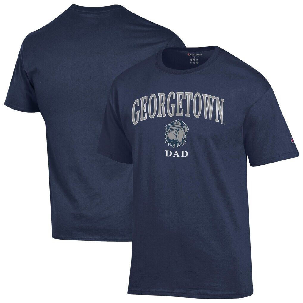 Georgetown Hoyas Champion Arch Dad Jersey T-Shirt