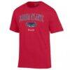 Florida Atlantic Owls Champion Arch Dad Jersey T-Shirt - Red - Side View