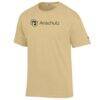 Colorado Anschutz Medical Campus Champion Unisex Arch Grandparent Jersey T-Shirt - Gold - Side View