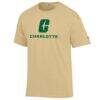 Charlotte 49ers Champion Unisex Arch Jersey T-Shirt - Gold - Side View