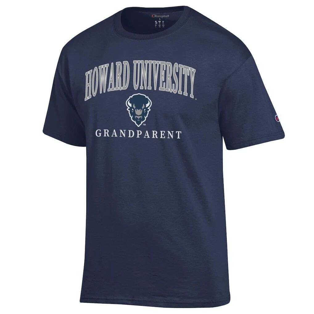 Howard Bison Champion Unisex Arch Grandparent Jersey T-Shirt