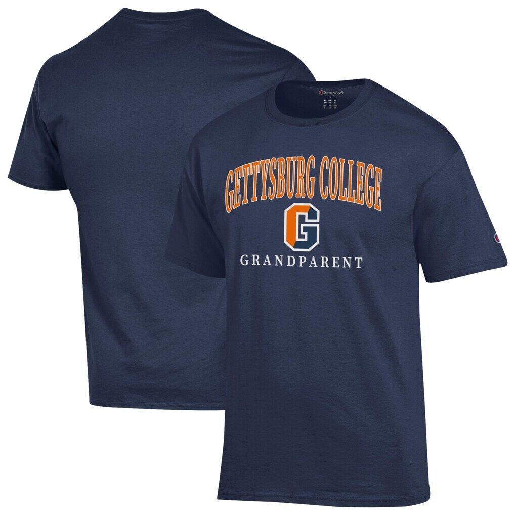 Gettysburg Bullets Champion Unisex Arch Grandparent Jersey T-Shirt