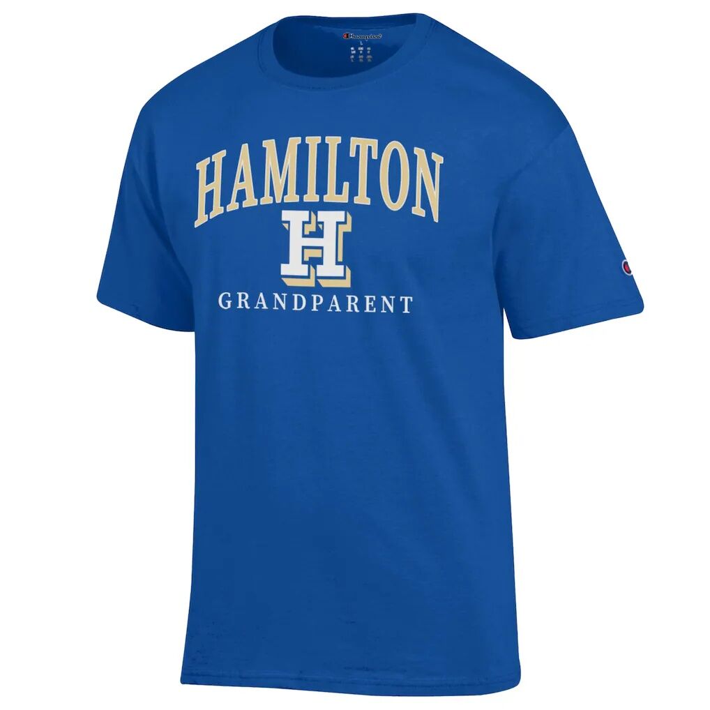 Hamilton Continentals Champion Unisex Arch Grandparent Jersey T-Shirt