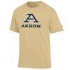 Akron Zips Champion Unisex Arch Jersey T-Shirt - Gold - Side View