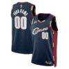 Cleveland Cavaliers Nike Unisex Swingman Custom Jersey - Navy - Front View