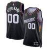 Phoenix Suns Jordan Brand Unisex Swingman Custom Jersey - Black - Front View