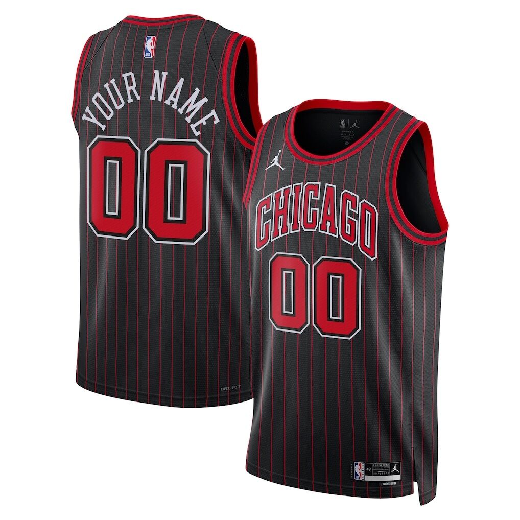 Chicago Bulls Jordan Brand Unisex Swingman Custom Jersey – Statement Edition