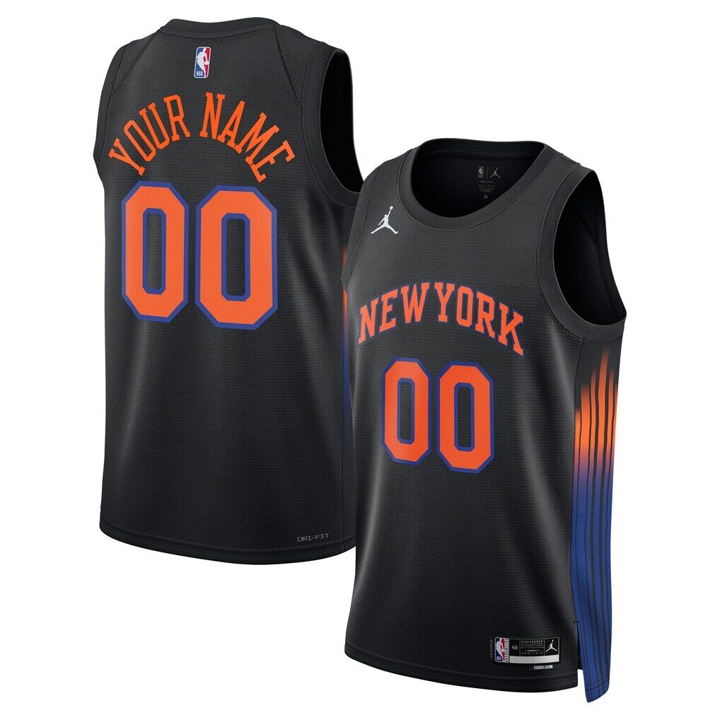 New York Knicks Jordan Brand Unisex Swingman Custom Jersey - Statement Edition