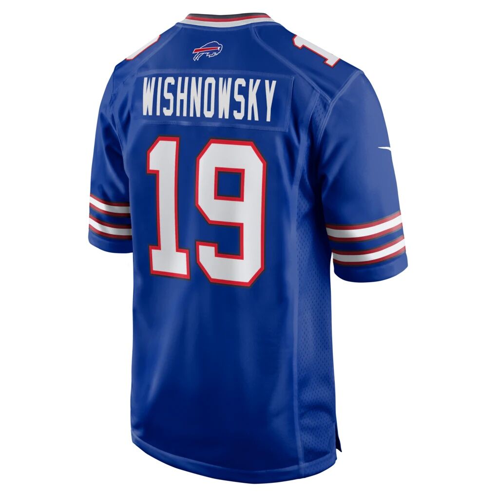 Mitch Wishnowsky Buffalo Bills Nike Team Game Jersey -  Royal