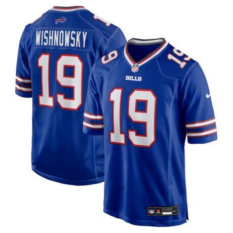 Mitch Wishnowsky Buffalo Bills Nike Team Game Jersey - - Front View