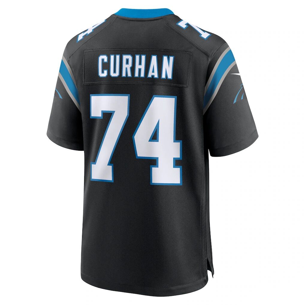 Jake Curhan Carolina Panthers Nike Team Game Jersey