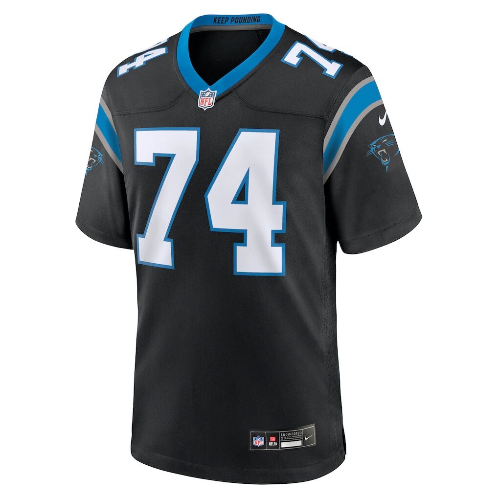 Jake Curhan Carolina Panthers Nike Team Game Jersey