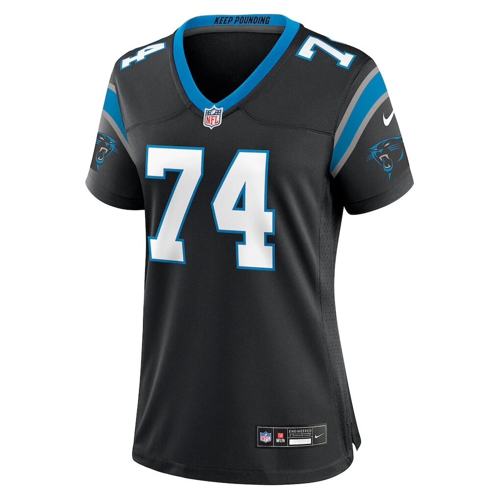 Jake Curhan Carolina Panthers Nike Women's Team Game Jersey