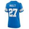 Arthur Maulet Detroit Lions Nike Women's Team Game Jersey - Blue - Detail View