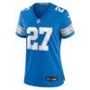 Arthur Maulet Detroit Lions Nike Women's Team Game Jersey - Blue - Side View