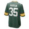 Lucas Havrisik Green Bay Packers Nike Team Game Jersey - Green - Detail View