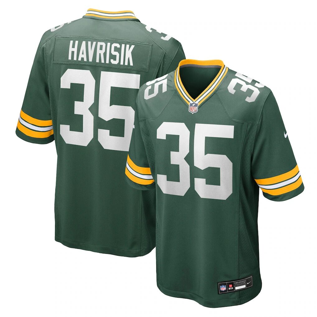 Lucas Havrisik Green Bay Packers Nike Team Game Jersey