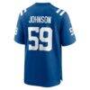 Buddy Johnson Indianapolis Colts Nike Team Game Jersey - - Detail View
