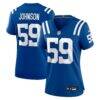 Buddy Johnson Indianapolis Colts Nike Women's Team Game Jersey - - Front View