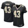Michael Davis New Orleans Saints Nike Women's Team Game Jersey - Black - Front View