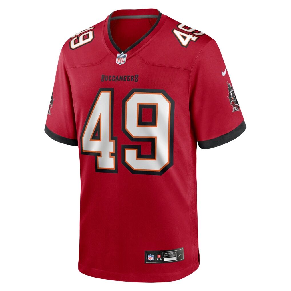 Owen Wright Tampa Bay Buccaneers Nike Team  Game Jersey