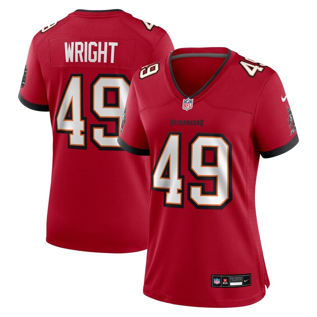 Owen Wright Tampa Bay Buccaneers Nike Women's Team  Game Jersey