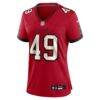 Owen Wright Tampa Bay Buccaneers Nike Women's Team Game Jersey - Red - Side View