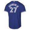 Vladimir Guerrero Jr. Toronto Blue Jays Nike Youth 2025 World Series Alternate Replica Jersey - - Detail View