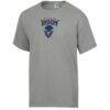 Howard Bison ComfortWash Flag T-Shirt - Gray - Side View