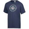 Colorado School of Mines Orediggers ComfortWash Flag T-Shirt - Navy - Side View