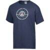 Gettysburg Bullets ComfortWash Flag T-Shirt - Navy - Side View