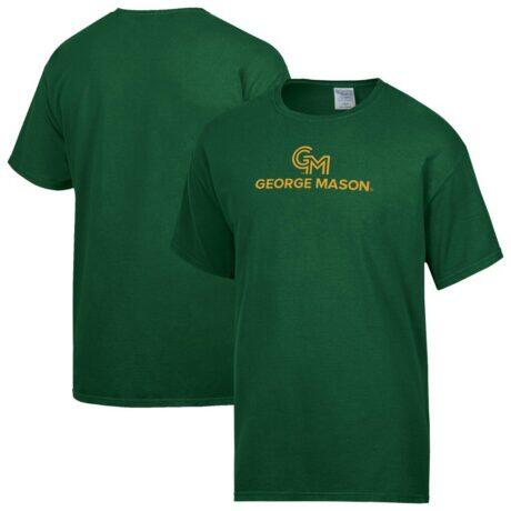 George Mason Patriots ComfortWash T-Shirt - Green - Front View