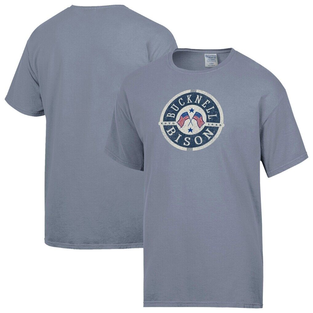 Bucknell Bison ComfortWash Flag T-Shirt