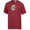 Charleston Cougars ComfortWash T-Shirt - Red - Side View