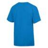 Bentley Falcons ComfortWash Logo Over Stacked T-Shirt - Blue - Detail View