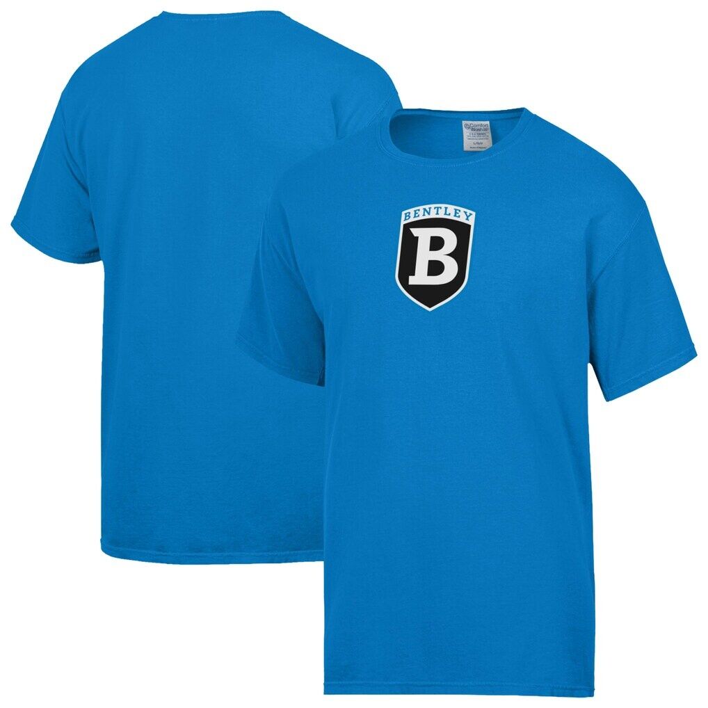 Bentley Falcons ComfortWash Logo Over Stacked T-Shirt