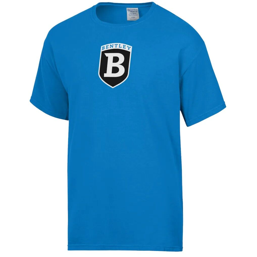 Bentley Falcons ComfortWash Logo Over Stacked T-Shirt